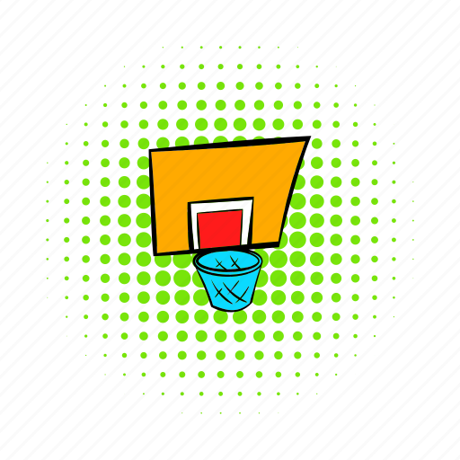 Ball, basketball, comics, hoop, outdoor, playground, sport icon - Download on Iconfinder