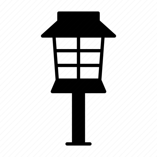 Park, lamp, outdoor, street, light, city, lantern icon - Download on Iconfinder
