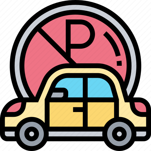 Parking, prohibited, forbidden, regulation, restriction icon - Download on Iconfinder