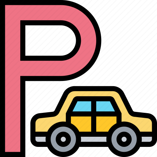 Parking, sign, allowed, traffic, transport icon - Download on Iconfinder