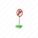 car, forbidden, no, parking, prohibited, rule, traffic