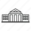 parliament, vector, thin, isolated 