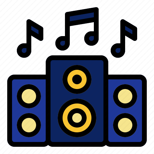 Party, music, speaker, celebration, birthday icon - Download on Iconfinder