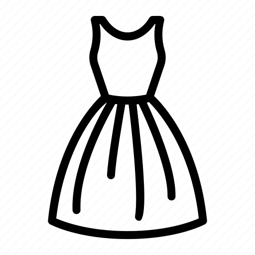 Dress, party, clothes, clothing, woman icon - Download on Iconfinder