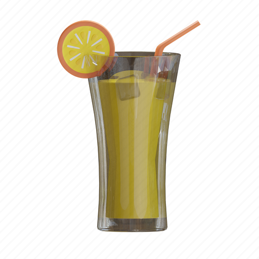 Orange juice, juiceglass, beverage, juicesplash, juice, orange, fruit 3D illustration - Download on Iconfinder