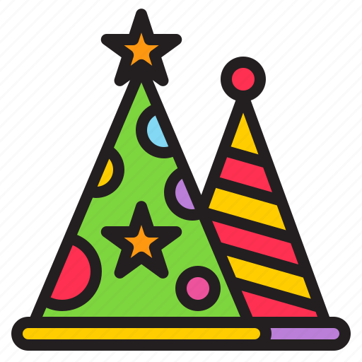Party, hats, birthday, anniversry, celebration icon - Download on Iconfinder