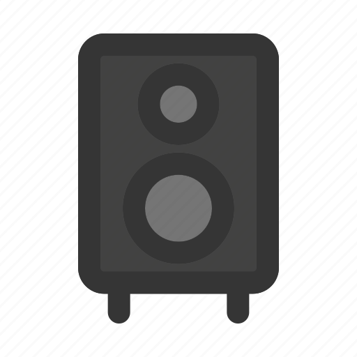 Speaker, sound, box, music, player, audio, and icon - Download on Iconfinder