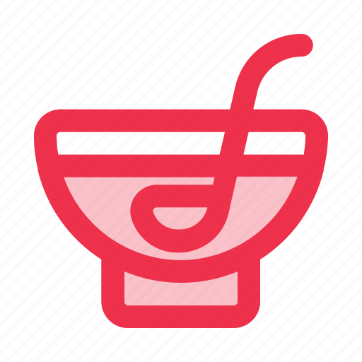 Punch, bowl, fruit, juice, refreshment, beverage, birthday icon - Download on Iconfinder