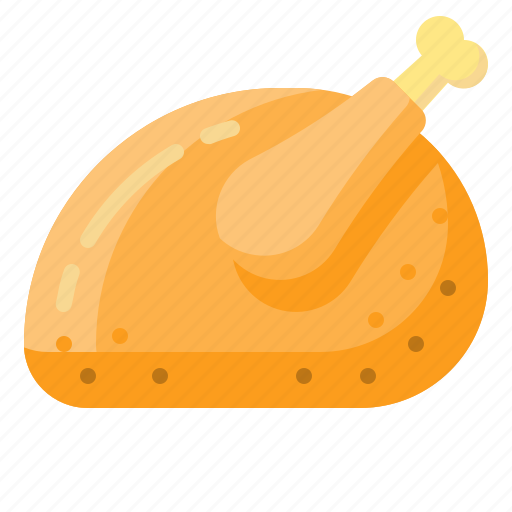 Chicken, food, plate, salver icon - Download on Iconfinder