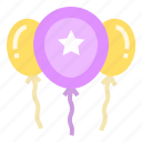 ballon, birthday, celebration, decoration, party