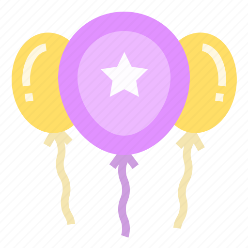 Ballon, birthday, celebration, decoration, party icon - Download on Iconfinder