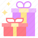 birthday, box, gift, package, present