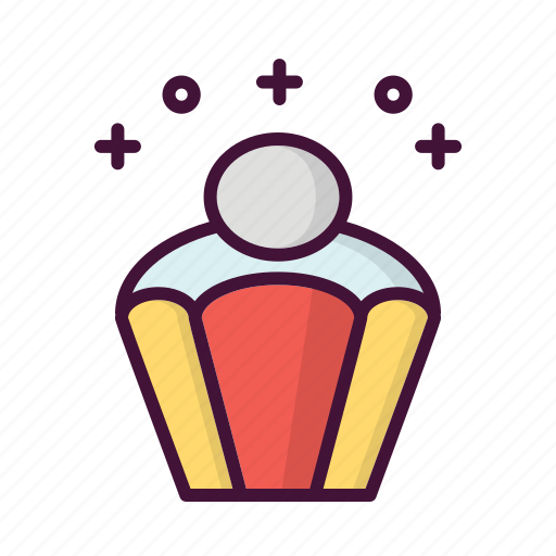 Birthday, celebrate, drink, food, muffin, music, party icon - Download on Iconfinder