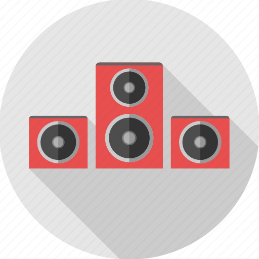 Music, music system, sound, audio, instrument, sound system, speaker icon - Download on Iconfinder