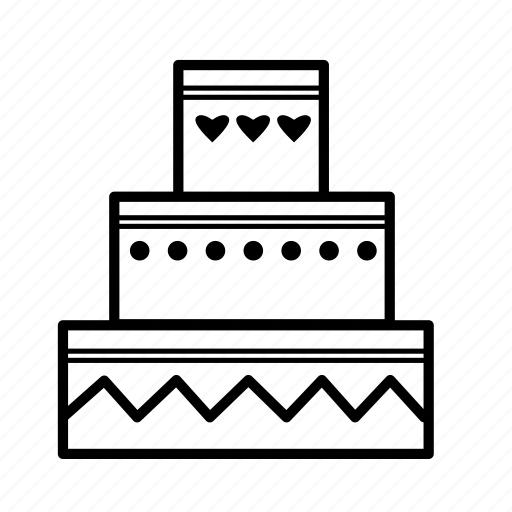 Birthday, cake, celebration, dessert, party, sweet, wedding icon - Download on Iconfinder