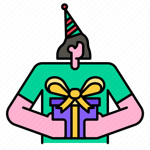 Gift, present, birthday, surprise, christmas, party, box icon - Download on Iconfinder