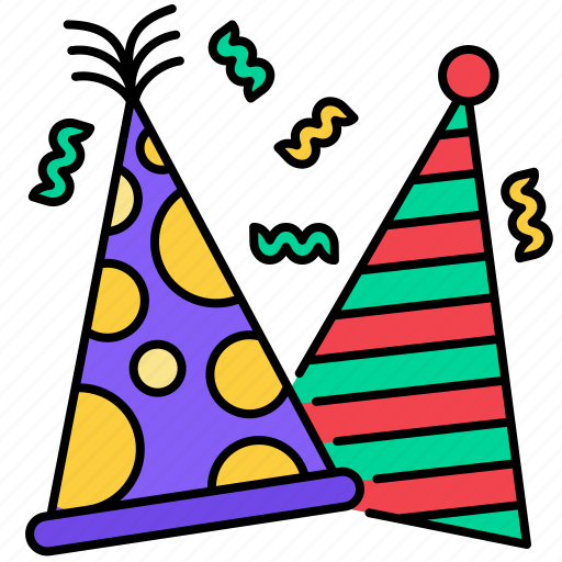 Party, hat, birthday, year, accessory, celebration, costume icon - Download on Iconfinder