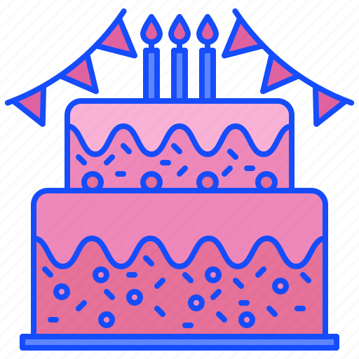 Cake, birthday, birthdays, bakery, pop, party, food icon - Download on Iconfinder