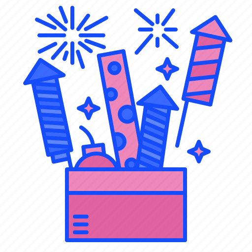 Fireworks, firework, birthday, firecrackers, petard, celebrate, celebration icon - Download on Iconfinder