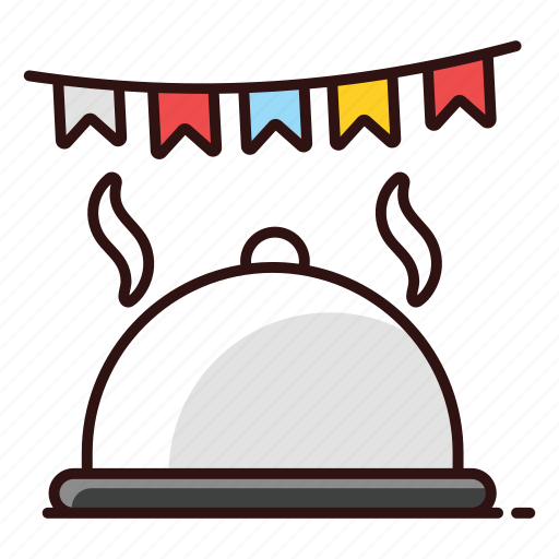 Cloche, dishware, food cloche, food cover, tray server icon - Download on Iconfinder