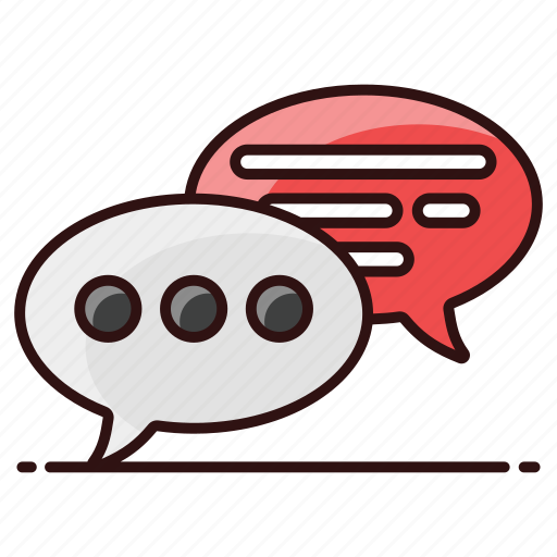 Chatting, communication, conversation, discussion, negotiation, talk icon - Download on Iconfinder