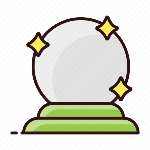 Forecast, fortune ball, fortune glass, magic ball, magic globe, orbuculum, prediction icon - Download on Iconfinder