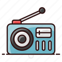 audio broadcasting, fm radio, radio, radio receiver, vintage radio