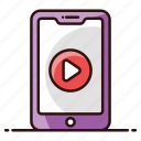 mobile video, online video, play video, smartphone, smartphone video, video, video streaming