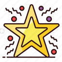 decoration star, party decoration, party ornament, star, star ornament