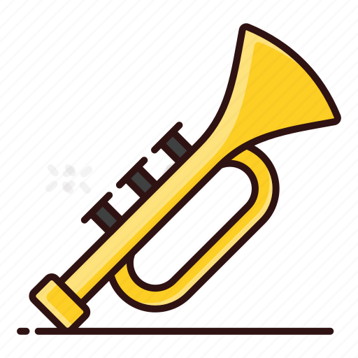 Brass, marching band, music horn, music instrument, trumpet icon - Download on Iconfinder