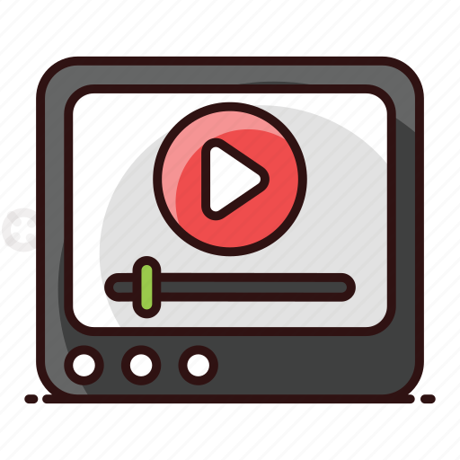Internet video, multimedia, online video, play video, streaming, video, video streaming icon - Download on Iconfinder