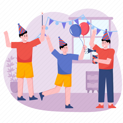 Party, new year, celebration, christmas, holiday, birthday, happy icon - Download on Iconfinder