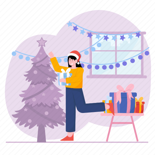 Christmas, new year, celebration, party, holiday, birthday, happy icon - Download on Iconfinder