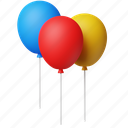 balloon, birthday, celebration, gift, holiday, present, decoration, party 