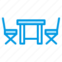 chairs, furniture, outdoor, table