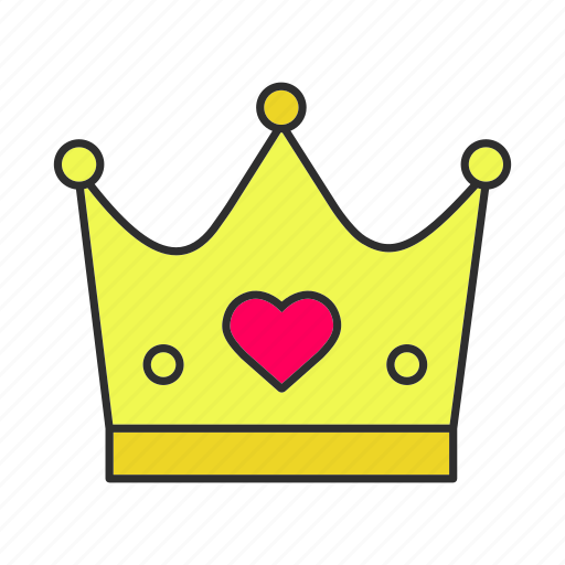 Accessory, crown, king, party, princess, queen, royal icon - Download on Iconfinder
