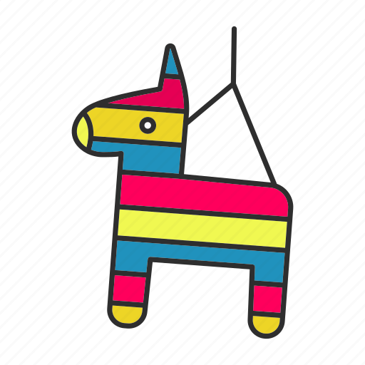 Candy, children, game, holiday, horse, party, pinata icon - Download on Iconfinder