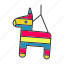 candy, children, game, holiday, horse, party, pinata 
