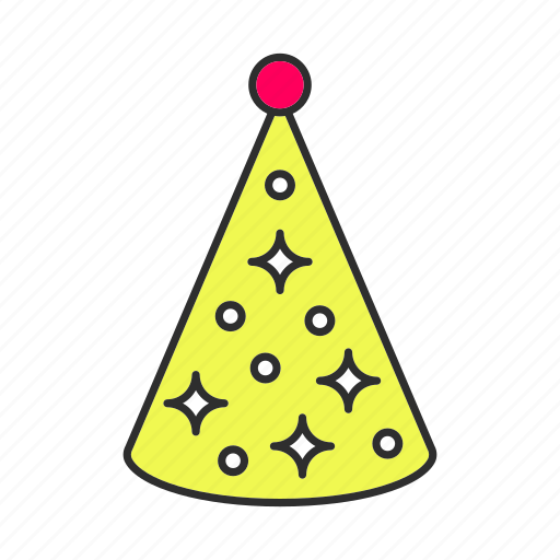 Accessory, birthday, cap, cone, hat, holiday, party icon - Download on Iconfinder