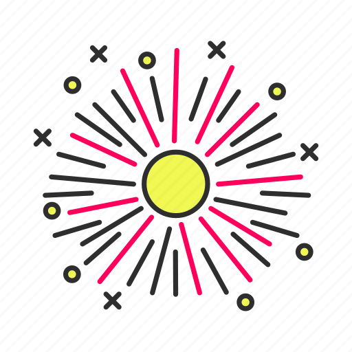 Elebration, festive, firecrackers, firework, holiday, party, pyrotechnics icon - Download on Iconfinder