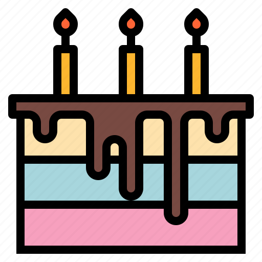 Birthday, cake, candle, party, surprise icon - Download on Iconfinder