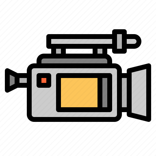 Camera, footage, party, record, video icon - Download on Iconfinder