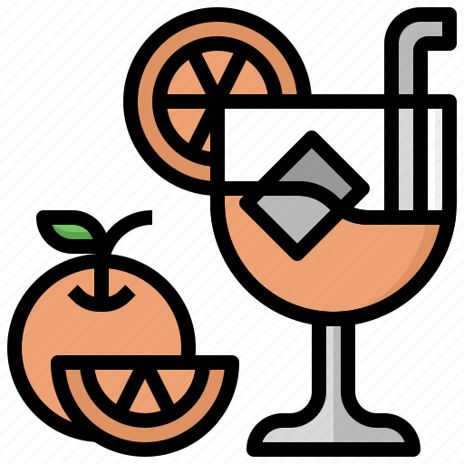 Alcohol, cocktail, drinking, food, leisure, party, straw icon - Download on Iconfinder