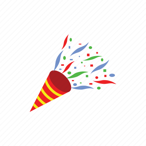 Birthday, happy, party, popper icon - Download on Iconfinder