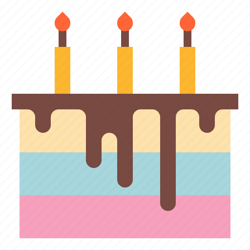 Birthday, cake, candle, party, surprise icon - Download on Iconfinder