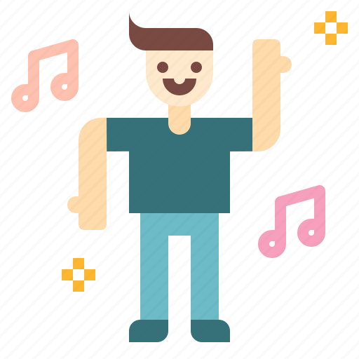 Dancer, dancing, fun, music, party icon - Download on Iconfinder