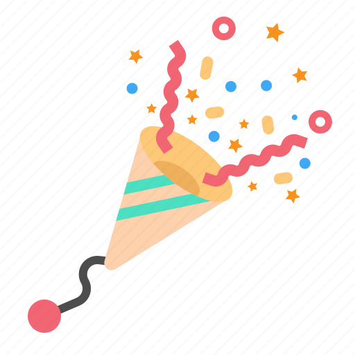 Party, celebration, confetti, birthday, xmas, new year icon - Download on Iconfinder