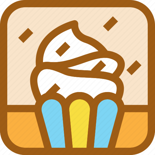 Birthday, cake, cupcake, delicious, food, party, sweet icon - Download on Iconfinder