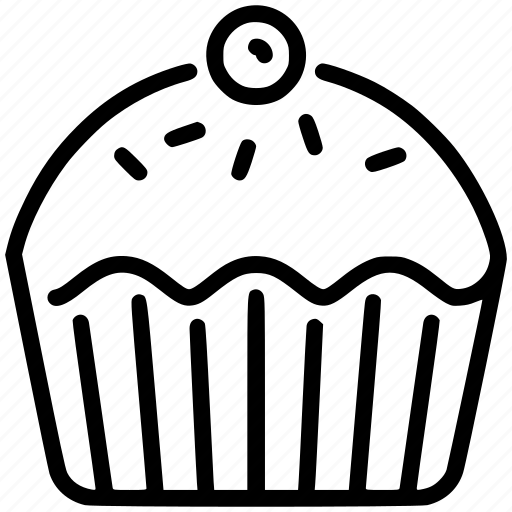 Muffin, baking, cupcake icon - Download on Iconfinder