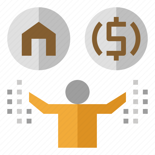 Rental, fee, rent, real, estate, money, making icon - Download on Iconfinder